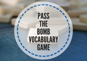 PASS THE BOMB VOCABULARY GAME